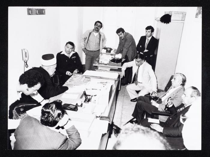 Board of Directors Meeting, the Jerusalem District Electricity Company, the 1980s