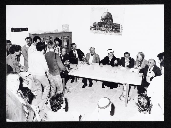 Board of Directors Meeting, the Jerusalem District Electricity Company, the 1980s
