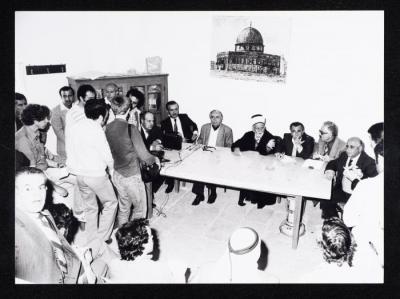 Board of Directors Meeting, the Jerusalem District Electricity Company, the 1980s
