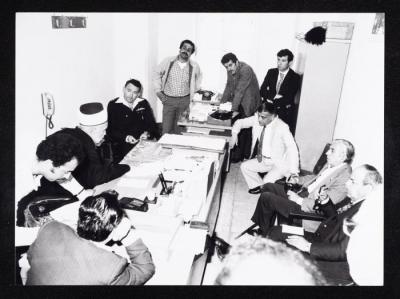 Board of Directors Meeting, the Jerusalem District Electricity Company, the 1980s