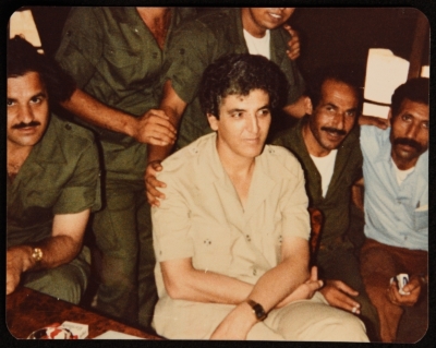 Dr. Samir Ghaushe at Arqoub Camp in Lebanon
