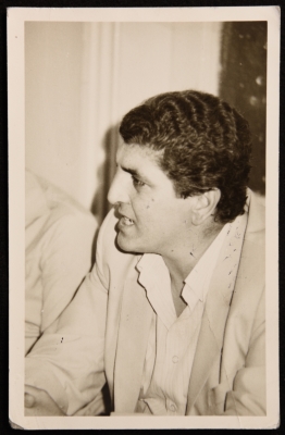 Dr Samir Ghaushe at a Meeting for the National Salvation Front in Damascus