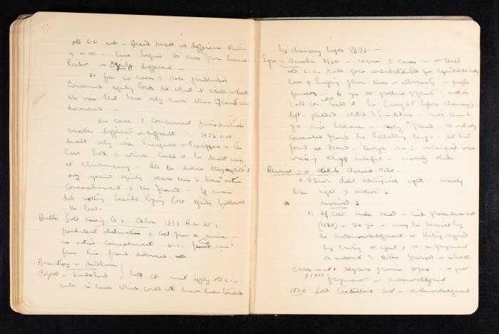 Anwar Nusseibeh's Notebook, Cambridge, October 1933