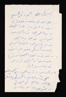 شهادة محمود نمر السبع بخصوص انتخابات بلدية قلقيلية