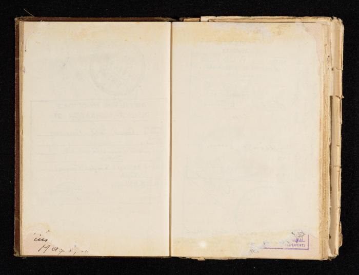 Anwar Nusseibeh's Passport, the Mandate Government of Palestine, 2 November 1940