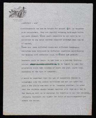 "Computers- How?", a Publication