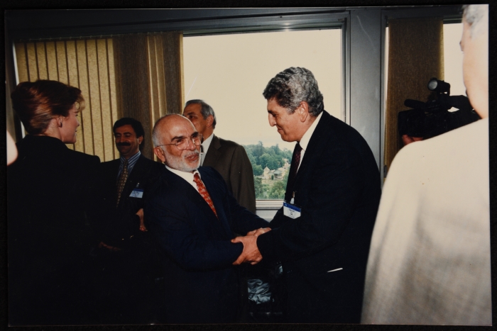 د. سمير غوشة خلال افتتاح مؤتمر السياحة والسفر في الاردن 