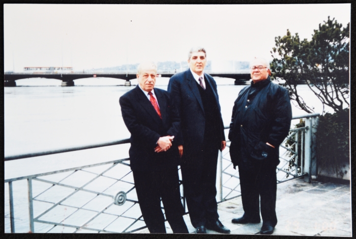 د. سمير غوشة خلال زيارة رسمية  لمنظمة العمل الدولية في سويسرا 