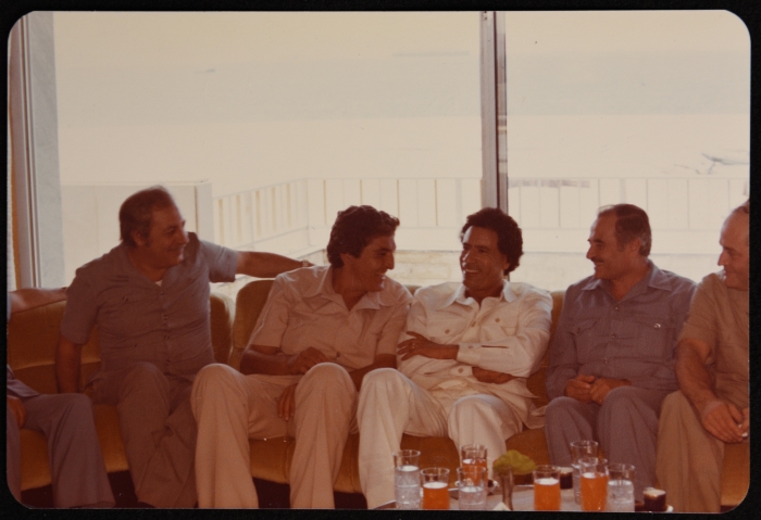 د. سمير غوشة خلال  الاحتفالات بثورة الفاتح في طرابلس 