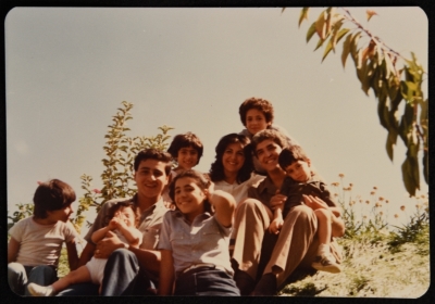 Dr. Samir Ghaushe with his Wife Sahar ʿam ʿaly in Al-Zabadani