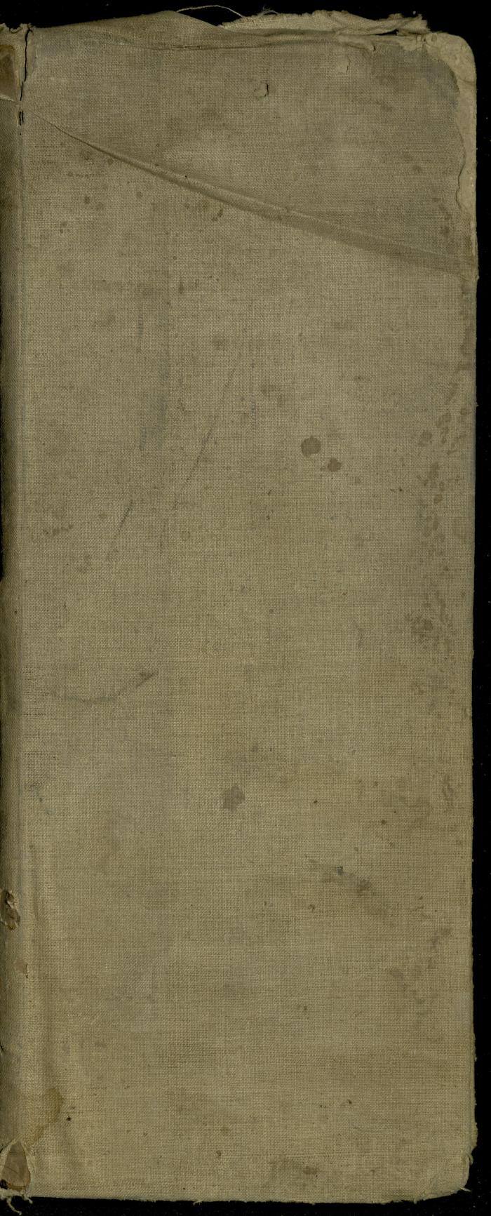 The Cover of the Shop Debt Book of Fouad Abdel-Hadi, 1920 