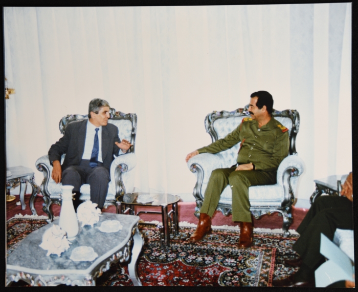 زيارة الأمين العام لجبهة النضال الشعبي الدكتور سمير غوشة الى العراق  