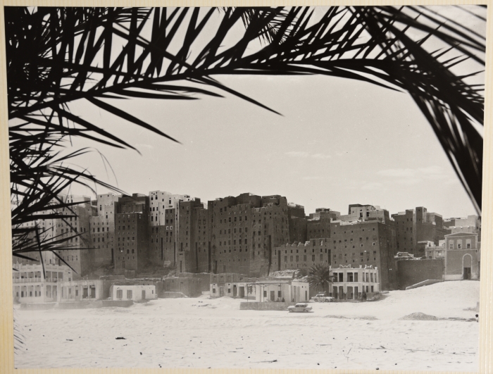 صورة عامة للمباني السكنية في  جمهورية اليمن الشعبية الديمقراطية 