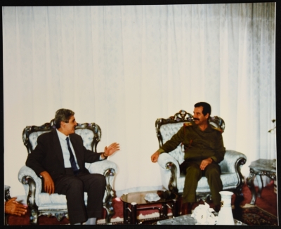 زيارة الأمين العام لجبهة النضال الشعبي الدكتور سمير غوشة الى العراق 