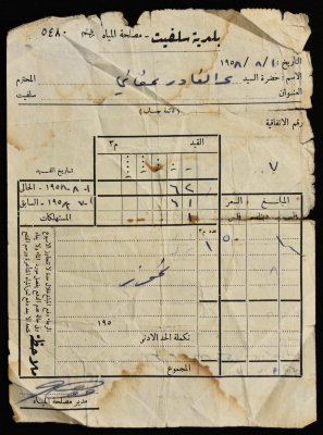 Water Undertaking Account Report 