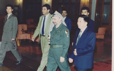 The Palestinian Delegation on a visit China