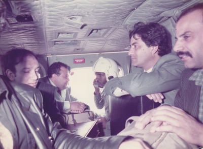 Nabil Amr with others on board