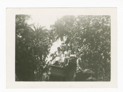 Young Women on a Trip to Egypt 
