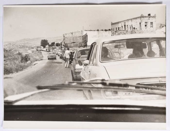 A Barrier on the Sidon-Beirut Road