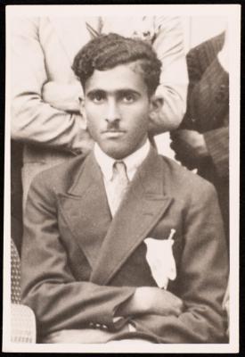 عبد الرحيم محمود في مدرسة النجاح الوطنية، نابلس، 1931