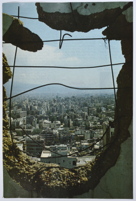 A Photograph of Beirut, Taken from a Demolished House 