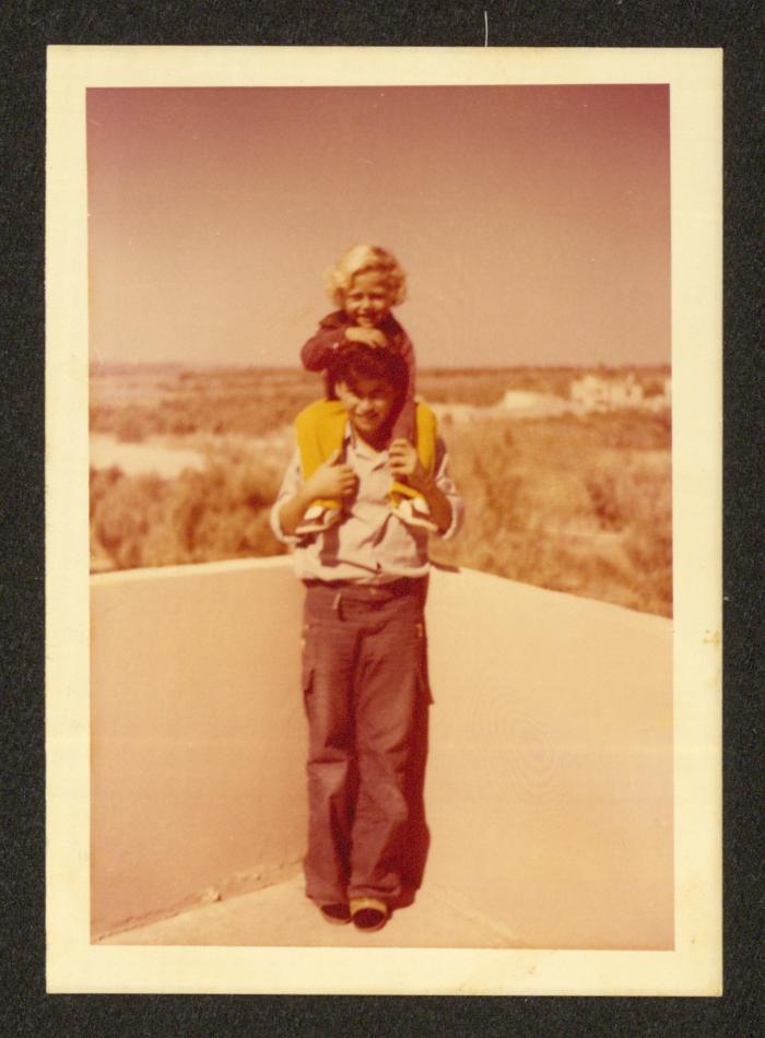 Mohammad Masarwa with His Brother Rafe', 1970