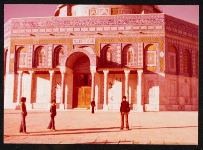 مجموعة أطفال، المسجد الأقصى، 1978
