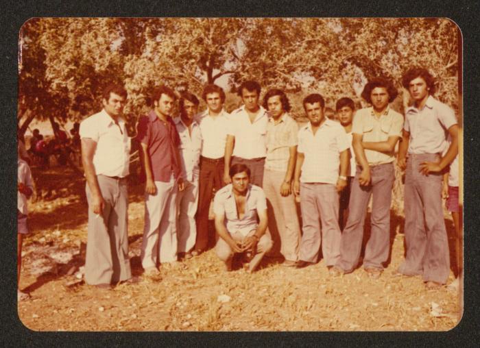 Shareef Masarwa with Friends, 1975