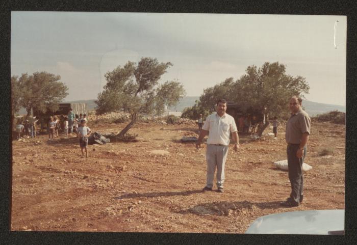 Mahmoud Abu al-Heja Preparing for a Summer Camp, 1990
