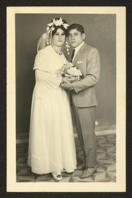 الزوجين محمد ذكر الله وعائشة البيطار، 1970