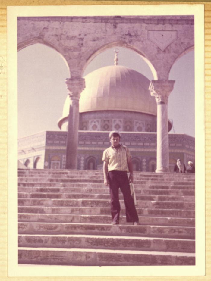 Shareef Masarwa in Al-Aqsa Courtyards, 1980