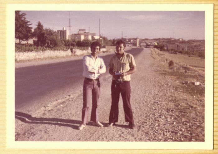 Shareef Masarwa with Kamal Badarneh