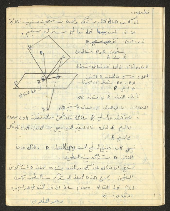 Sharif Masarweh's Solid Geometry Class Notebook