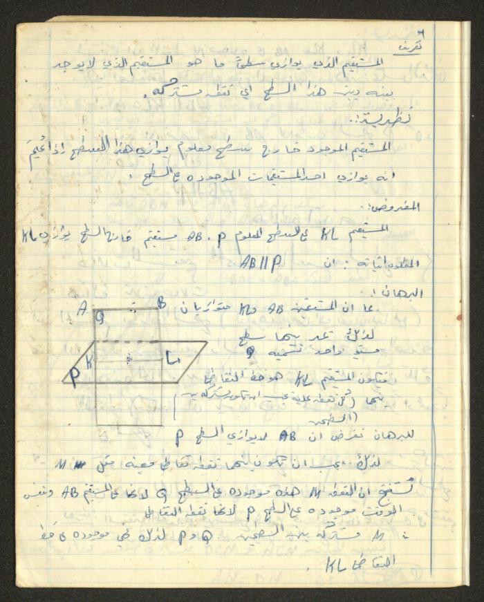 Sharif Masarweh's Solid Geometry Class Notebook