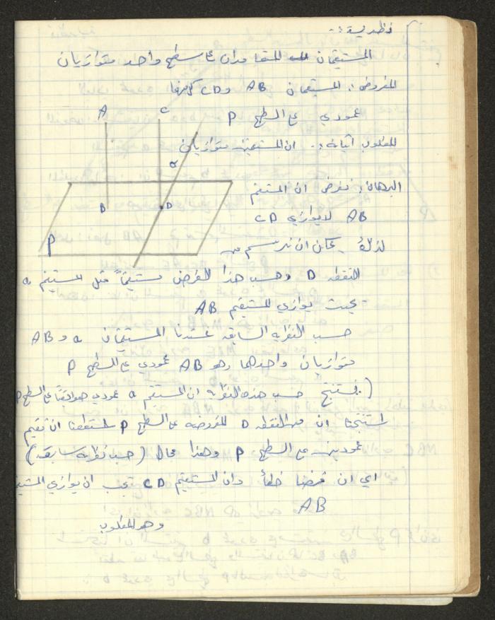 Sharif Masarweh's Solid Geometry Class Notebook