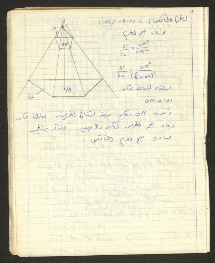 Sharif Masarweh's Solid Geometry Class Notebook