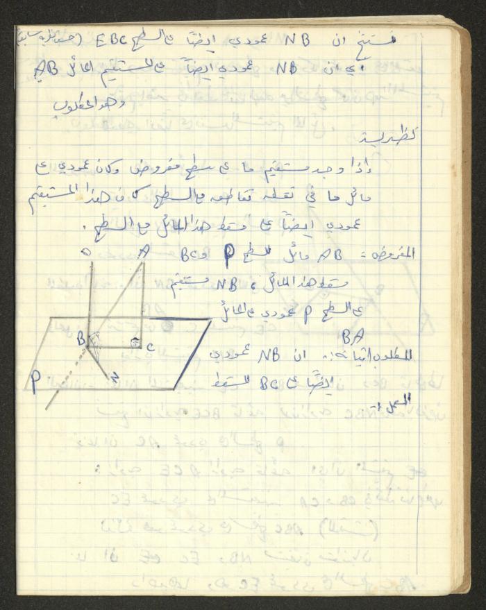 Sharif Masarweh's Solid Geometry Class Notebook