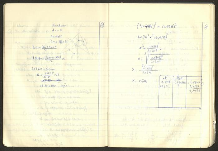 Sharif Masarweh's Math Questions Notebook