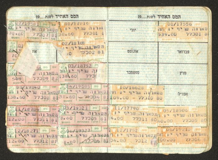 شهادة عضو في نقابة العمال في إسرائيل، 1970- 75