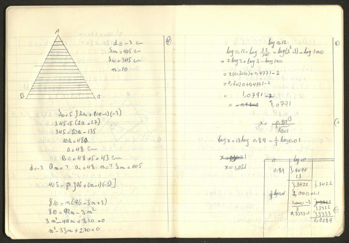 Sharif Masarweh's Math Questions Notebook