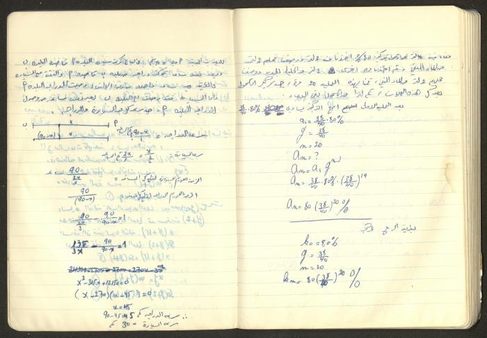 Sharif Masarweh's Math Questions Notebook