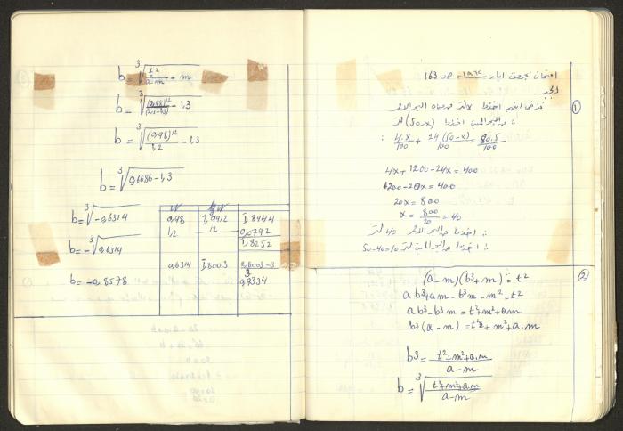 Sharif Masarweh's Math Questions Notebook