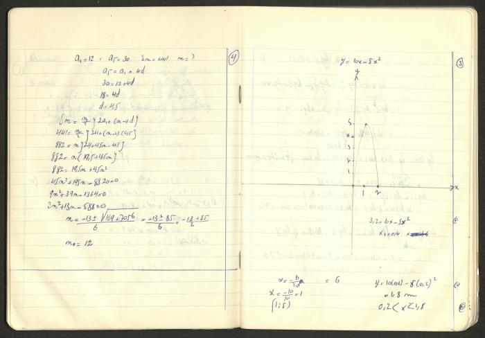 Sharif Masarweh's Math Questions Notebook