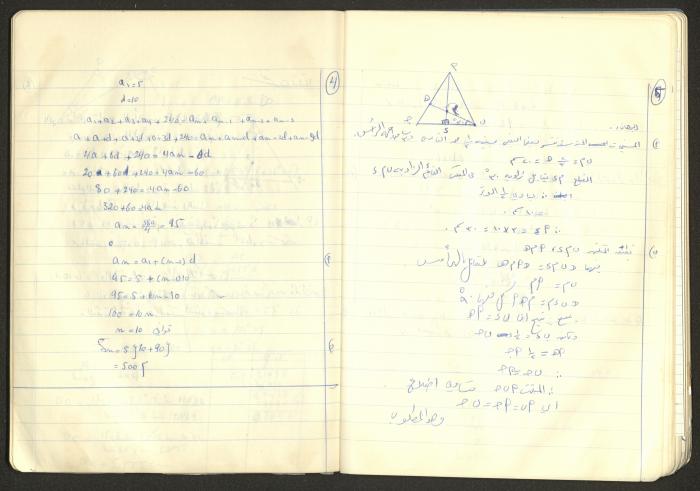 Sharif Masarweh's Math Questions Notebook