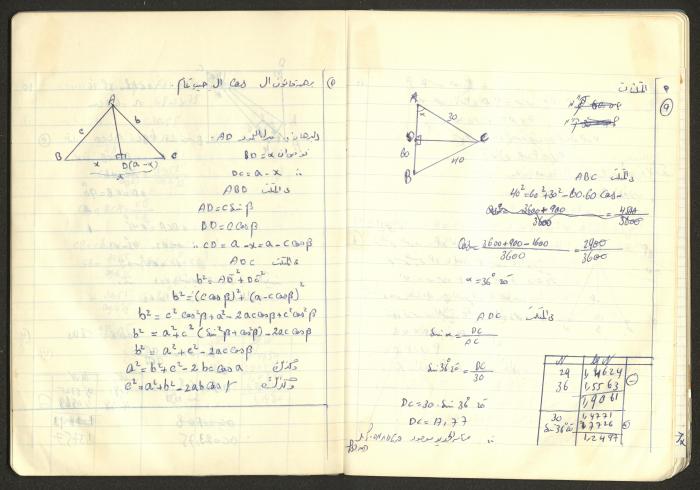 Sharif Masarweh's Math Questions Notebook