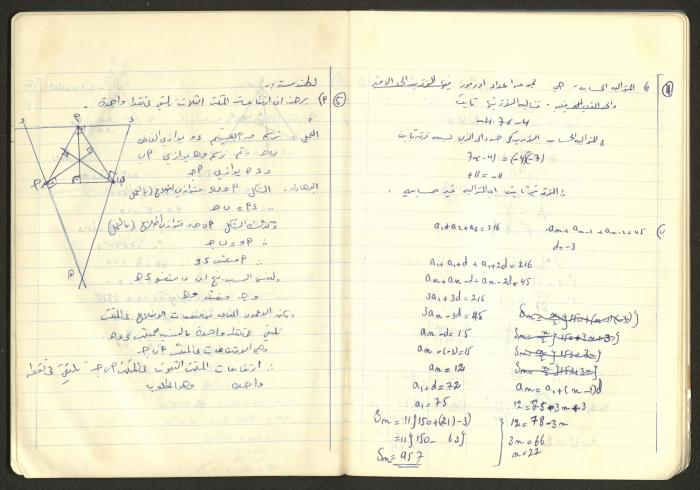 Sharif Masarweh's Math Questions Notebook