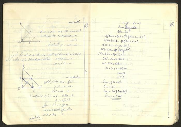 Sharif Masarweh's Math Questions Notebook