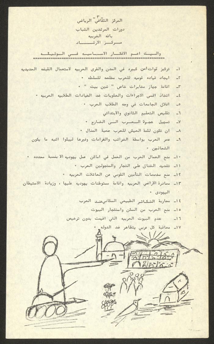 مجلة بلادي الصادرة عن المركز الثقافي الرياضي في باقة الغربية، 1988