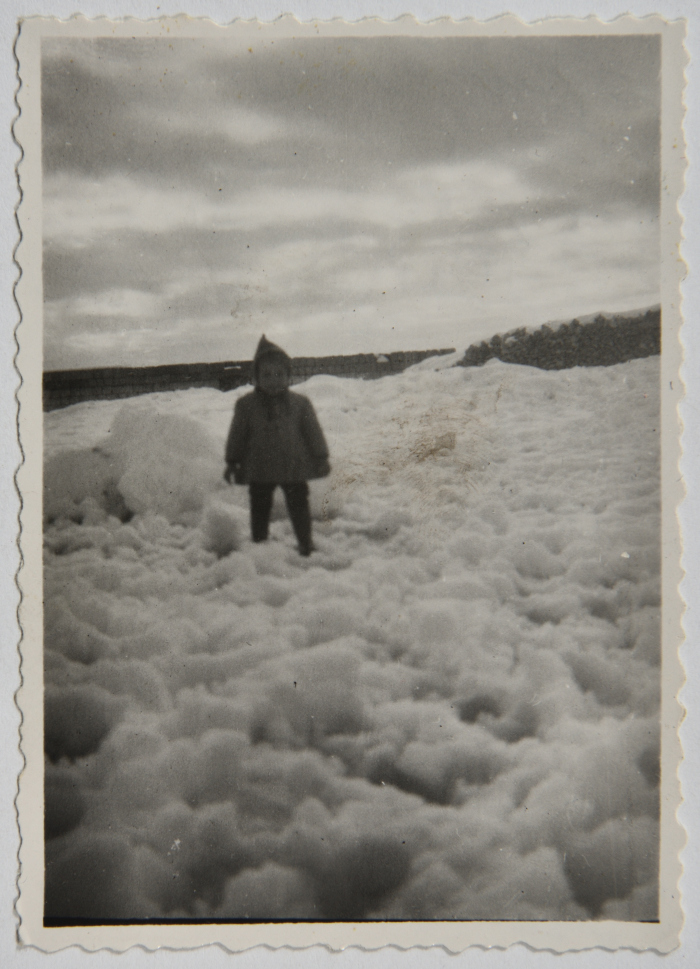 Sameera Ashrawi in the snow