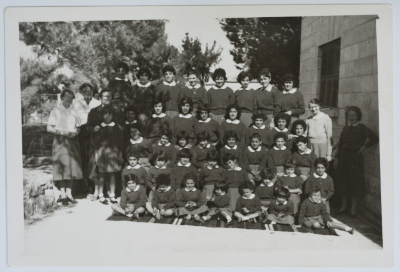 Girls in the Evangelical Home and School in Ramallah